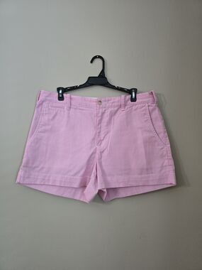 Polo by Ralph Lauren Pink And White Stripes Shorts Women Size 10